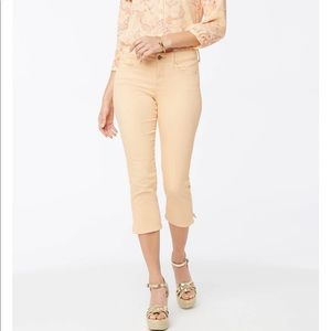 NYDJ Chloe Capri Jeans In Petite With Side Slits